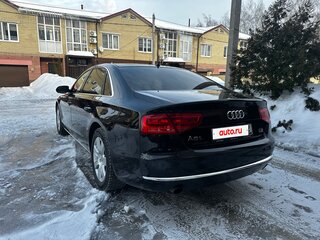 2011 Audi A8 Long III (D4), чёрный, 1700000 рублей, вид 5