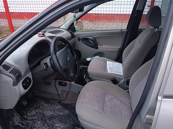 2007 Lada (ВАЗ) Kalina I, серый, 210000 рублей - вид 6