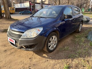 2008 Opel Astra H Рестайлинг, синий, 260000 рублей, вид 1