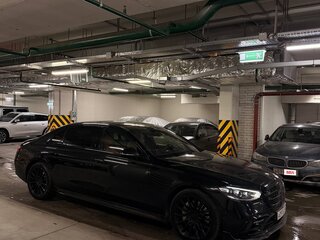 2021 Mercedes-Benz S-Класс 350 d Long 4MATIC VII (W223), чёрный, 9500000 рублей, вид 2