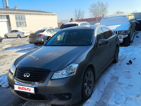 2008 Infiniti M35 III Рестайлинг, коричневый, 820000 рублей - вид 1