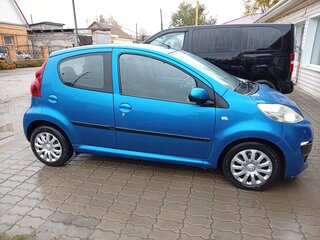 2013 Peugeot 107 I Рестайлинг 2, синий, 500000 рублей, вид 3
