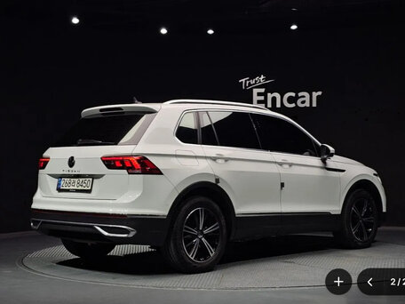 2022 Volkswagen Tiguan II Рестайлинг, белый, 2750000 рублей, вид 3