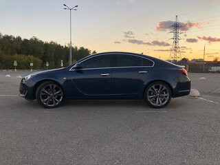 2014 Opel Insignia I Рестайлинг, синий, 1600000 рублей, вид 4