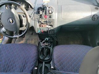 2007 Chevrolet Aveo I, синий, 230000 рублей, вид 4