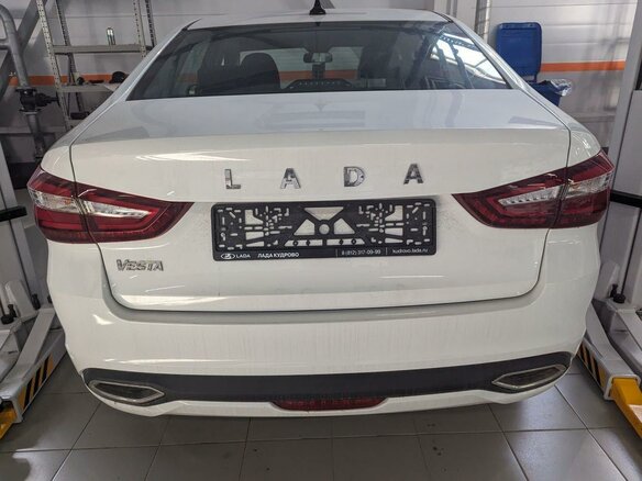 2026 Lada (ВАЗ) Vesta I Рестайлинг (NG), белый, 1631000 рублей - вид 7