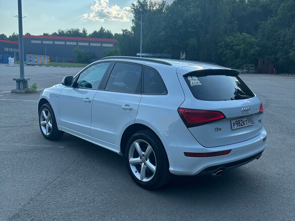 2013 Audi Q5 I (8R) Рестайлинг, белый, 2350000 рублей - вид 7