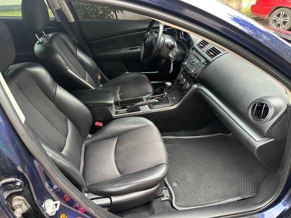 2010 Mazda 6 II (GH) Рестайлинг, синий, 840000 рублей - вид 22