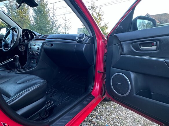 2007 Mazda 3 I (BK) Рестайлинг, красный - вид 8