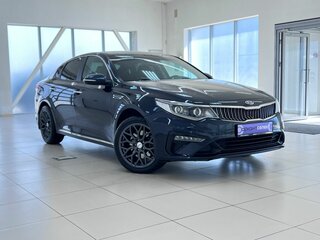 2018 Kia Optima IV Рестайлинг, синий, 2060000 рублей, вид 3