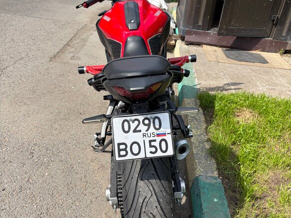 2014 Yamaha MT-07 (FZ-07), красный - вид 9