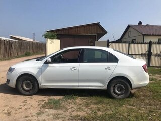 2019 Skoda Rapid I Рестайлинг, белый, 839328 рублей, вид 2