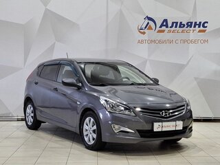 2015 Hyundai Solaris I Рестайлинг, серый, 960000 рублей, вид 1