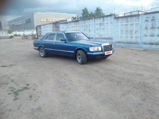 1982 Mercedes-Benz S-Класс 280 II (W126), синий, 280000 рублей, вид 1