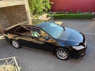 2013 Toyota Camry VII (XV50), чёрный, 1750000 рублей, вид 4