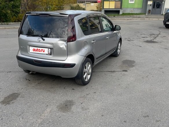 2007 Nissan Note I, серебристый, 320000 рублей - вид 5