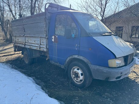 1998 ГАЗ ГАЗель (33023/330273) Фермер, синий, 75000 рублей, вид 2