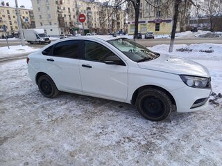 2018 Lada (ВАЗ) Vesta CNG I, белый, 650000 рублей, вид 3