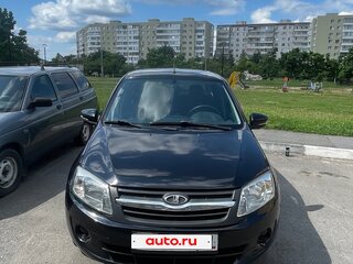 2013 Lada (ВАЗ) Granta I, синий, 300000 рублей, вид 3