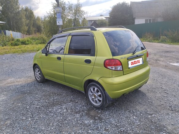 2012 Daewoo Matiz I Рестайлинг, зелёный, 177000 рублей - вид 8