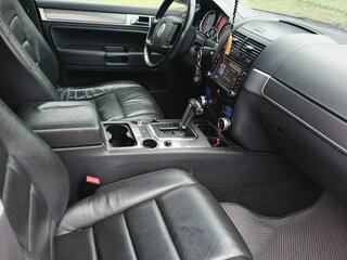 2008 Volkswagen Touareg I Рестайлинг, серебристый, 850000 рублей, вид 5