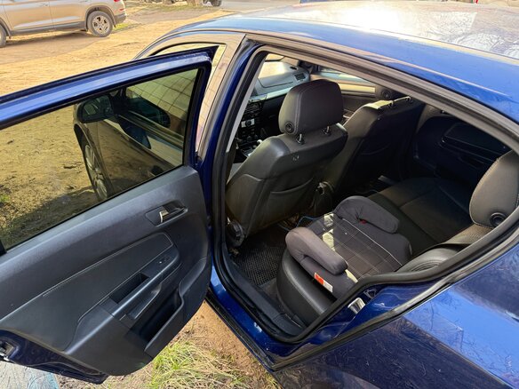 2008 Opel Astra H Рестайлинг, синий, 260000 рублей - вид 9