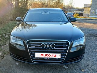2012 Audi A8 Long III (D4), чёрный, 1700000 рублей, вид 3