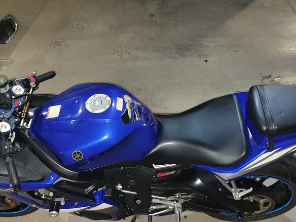 2005 Yamaha YZF-R6, синий, 540000 рублей - вид 7