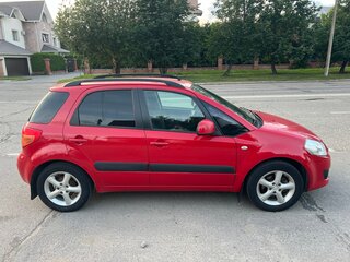 2007 Suzuki SX4 I (Classic), красный, 600000 рублей, вид 2