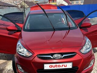 2012 Hyundai Solaris I, красный, 1150000 рублей, вид 3