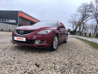 2008 Mazda 6 II (GH), красный, 610000 рублей, вид 2