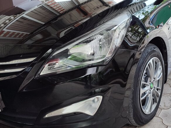 2014 Hyundai Solaris I Рестайлинг, чёрный, 1130000 рублей - вид 9