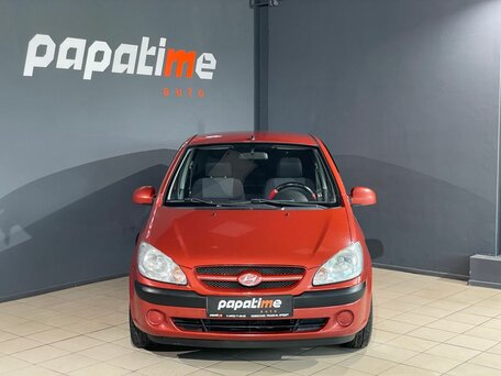 2008 Hyundai Getz I Рестайлинг, красный, 599000 рублей, вид 2