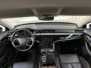 2018 Audi A8 Long 55 TFSI IV (D5), синий, 4499000 рублей, вид 2