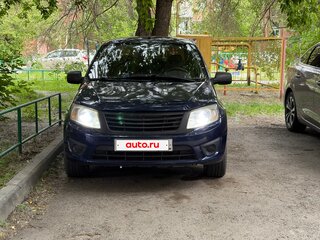 2015 Lada (ВАЗ) Granta I, синий, 280000 рублей, вид 2