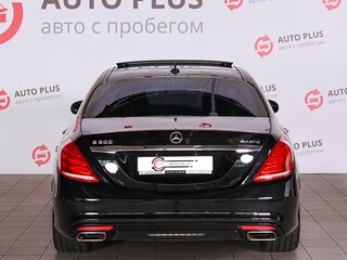 2015 Mercedes-Benz S-Класс 500 Long VI (W222, C217), чёрный, 3250000 рублей, вид 4