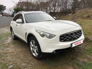 2010 Infiniti FX37 II (S51), белый, 1690000 рублей, вид 3