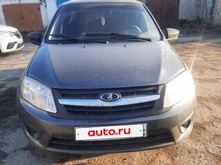 2016 Lada (ВАЗ) Granta I, серый, 425000 рублей, вид 1