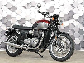 2023 Triumph Bonneville T120, красный, 1477000 рублей, вид 1