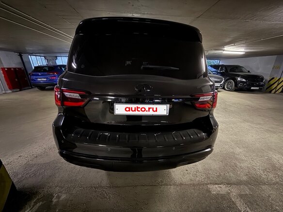 2019 Infiniti QX80 I Рестайлинг 2, чёрный, 7900000 рублей - вид 5