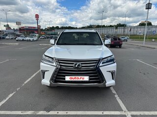 2019 Lexus LX 570 III Рестайлинг 2, белый, 8490000 рублей, вид 2