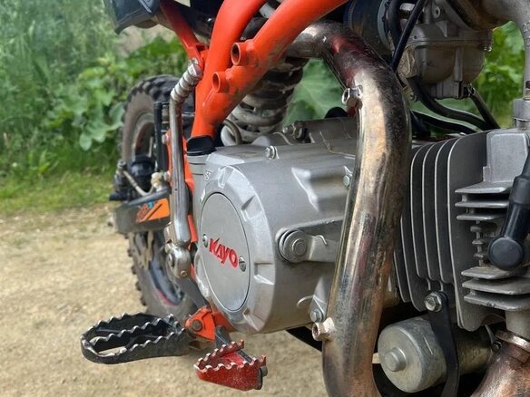 2023 Kayo Evolution YX140EM, синий, 75000 рублей - вид 8