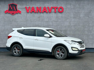 2013 Hyundai Santa Fe III, белый, 1750000 рублей, вид 3