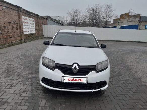 2015 Renault Logan II, белый - вид 5