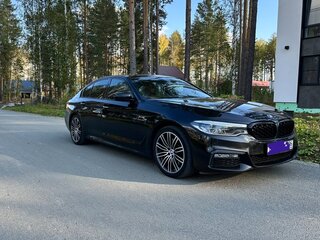 2018 BMW 5 серии 530i xDrive VII (G30/G31/G38), чёрный, 4000000 рублей, вид 2