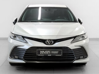2021 Toyota Camry VIII (XV70) Рестайлинг, белый, 2920000 рублей, вид 2