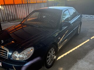 2006 Hyundai Sonata ТагАЗ IV (EF) Рестайлинг, синий, 550000 рублей, вид 1