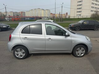 2014 Nissan March IV (K13) Рестайлинг, серый, 825000 рублей, вид 3