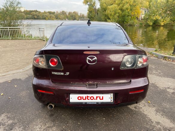 2007 Mazda 3 I (BK) Рестайлинг, фиолетовый, 470000 рублей - вид 4