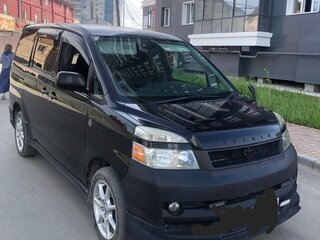 2007 Toyota Voxy II (R70), чёрный, 1150000 рублей, вид 2
